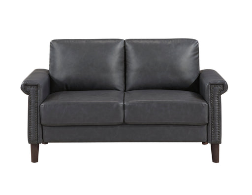 Homelegance - Heritage Loveseat in Dark Grey - 8389DGY-2 - GreatFurnitureDeal