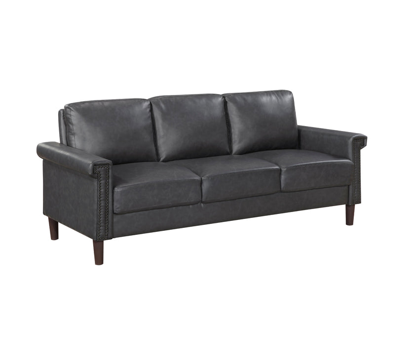 Homelegance - Heritage Sofa in Dark Grey - 8389DGY-3 - GreatFurnitureDeal