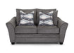 Franklin Furniture - 910 Eastbrook Sofa and Loveseat Set in Shasta Charcoal - 91040-CHARCOAL-91020-CHARCOAL - GreatFurnitureDeal
