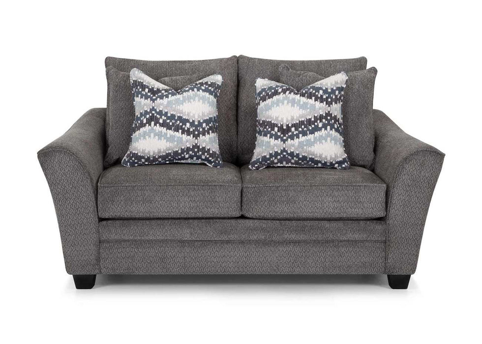 Franklin Furniture - 910 Eastbrook Sofa and Loveseat Set in Shasta Charcoal - 91040-CHARCOAL-91020-CHARCOAL - GreatFurnitureDeal