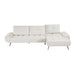 Homelegance - Dominic 2 Piece Sectional with Right Chaise in Beige - 8400BEG*22LRC - GreatFurnitureDeal