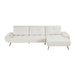 Homelegance - Dominic 2 Piece Sectional with Right Chaise in Beige - 8400BEG*22LRC - GreatFurnitureDeal