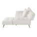 Homelegance - Dominic 2 Piece Sectional with Right Chaise in Beige - 8400BEG*22LRC - GreatFurnitureDeal