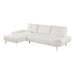 Homelegance - Dominic 2 Piece Sectional with Left Chaise in Beige - 8400BEG*2LC2R - GreatFurnitureDeal