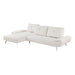 Homelegance - Dominic 2 Piece Sectional with Left Chaise in Beige - 8400BEG*2LC2R - GreatFurnitureDeal