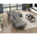 Homelegance - Dominic 2 Piece Sectional with Right Chaise in Dove Gray - 8400DVG*22LRC - GreatFurnitureDeal