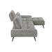 Homelegance - Dominic 2 Piece Sectional with Right Chaise in Dove Gray - 8400DVG*22LRC - GreatFurnitureDeal