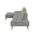 Homelegance - Dominic 2 Piece Sectional with Left Chaise in Dove Gray - 8400DVG*2LC2R - GreatFurnitureDeal