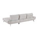 Homelegance - Dominic 2 Piece Sectional with Right Chaise in Light Gray - 8400LTG*22LRC - GreatFurnitureDeal