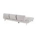 Homelegance - Dominic 2 Piece Sectional with Left Chaise in Light Gray - 8400LTG*2LC2R - GreatFurnitureDeal