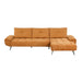 Homelegance - Dominic 2 Piece Sectional with Right Chaise in Orange - 8400RNG*22LRC - GreatFurnitureDeal