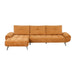 Homelegance - Dominic 2 Piece Sectional with Left Chaise in Orange - 8400RNG*2LC2R - GreatFurnitureDeal