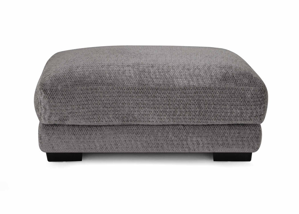 Franklin Furniture - 840 Shimmer Matching Ottoman for Chair and a Half in Seal - 84018-SEAL - GreatFurnitureDeal