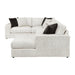 Homelegance - Solace 3-Piece Sectional with Right Chaise in Beige - 8401BES*3LTRC - GreatFurnitureDeal