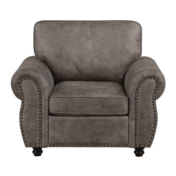 Homelegance - Pinnacle 3 Piece Sofa Set in Brownish Gray - 8405PM*3 - GreatFurnitureDeal