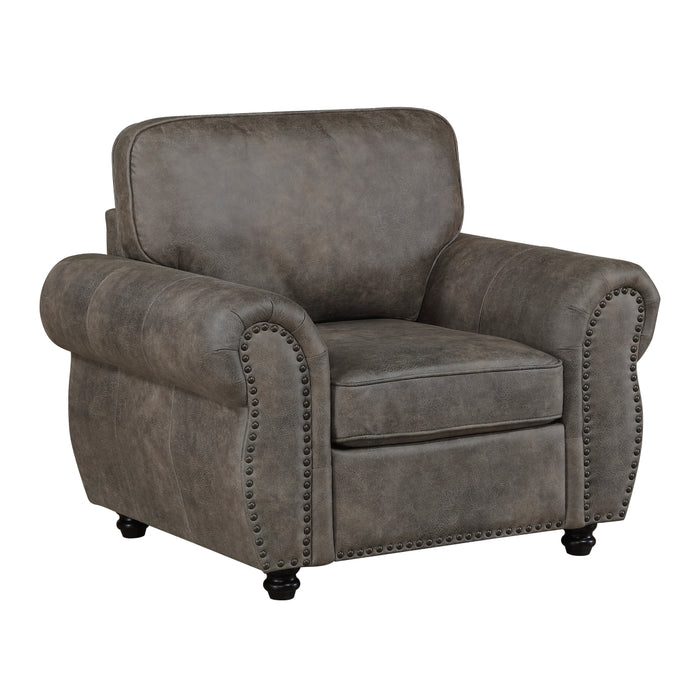 Homelegance - Pinnacle 3 Piece Sofa Set in Brownish Gray - 8405PM*3 - GreatFurnitureDeal