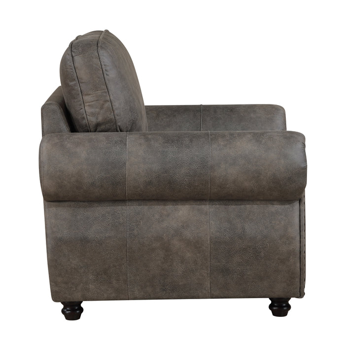 Homelegance - Pinnacle 3 Piece Sofa Set in Brownish Gray - 8405PM*3 - GreatFurnitureDeal