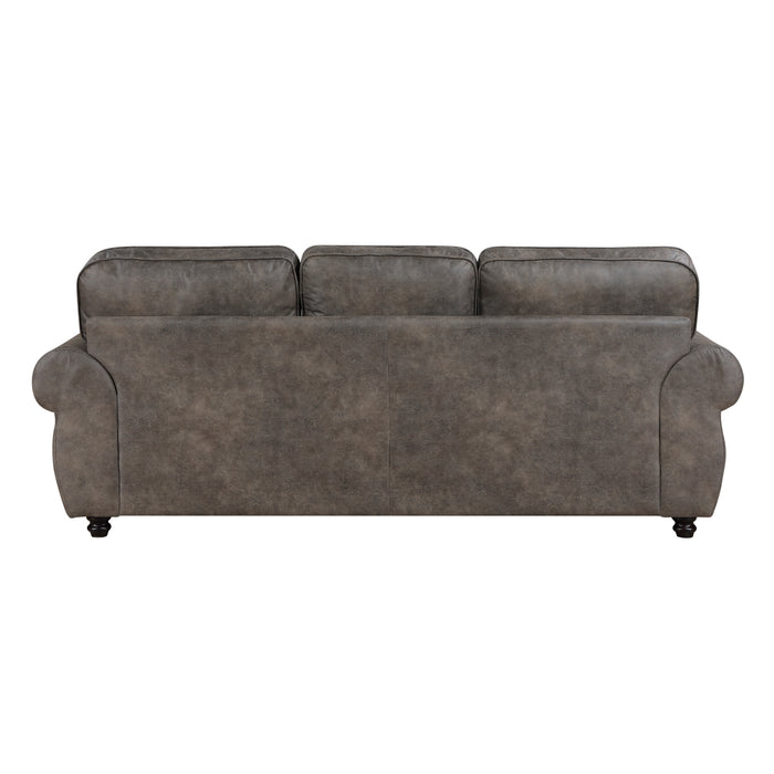 Homelegance - Pinnacle 2 Piece Sofa Set in Brownish Gray - 8405PM*2 - GreatFurnitureDeal