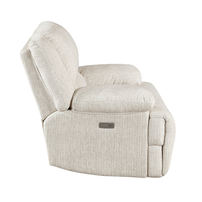 Homelegance - Caliber 3 Piece Reclining Sofa Set in Vanilla-Beige - 8424BE*3PW - GreatFurnitureDeal