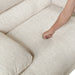 Homelegance - Caliber Double Reclining Sofa in Vanilla-Beige - 8424BE-3 - GreatFurnitureDeal