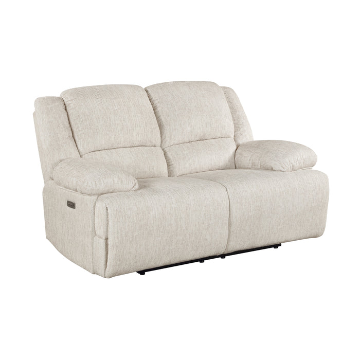 Homelegance - Caliber 3 Piece Reclining Sofa Set in Vanilla-Beige - 8424BE*3PW - GreatFurnitureDeal