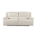 Homelegance - Caliber Power Double Reclining Sofa in Vanilla-Beige - 8424BE-3PW - GreatFurnitureDeal