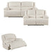 Homelegance - Caliber 3 Piece Reclining Sofa Set in Vanilla-Beige - 8424BE*3PW - GreatFurnitureDeal