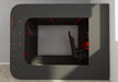 ESF Furniture - Gamer Bed 120x200 in Red & Black - GAMERBEDRED120x200 - GreatFurnitureDeal