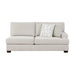 Homelegance - Livia 4-Piece Sectional with Ottoman in Beige - 8435BE*42L2R - GreatFurnitureDeal