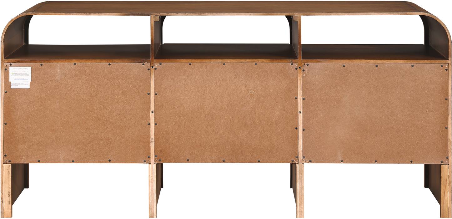 Meridian Furniture - Giada Brown Solid Wood And Veneer Dresser - 843Brown-D - GreatFurnitureDeal