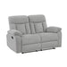 Homelegance - Jules 2 Piece Sofa Set in Gray - 8440GRY*2 - GreatFurnitureDeal