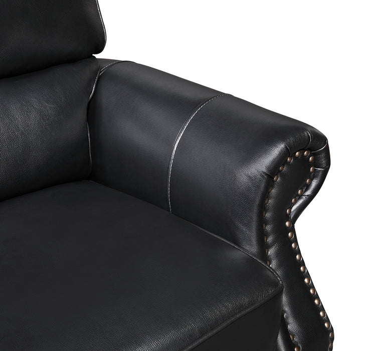 Homelegance - Remington 2 Piece Sofa Set in Black - 8448BLK*2
