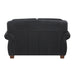 Homelegance - Remington Loveseat in Black - 8448BLK-2 - GreatFurnitureDeal