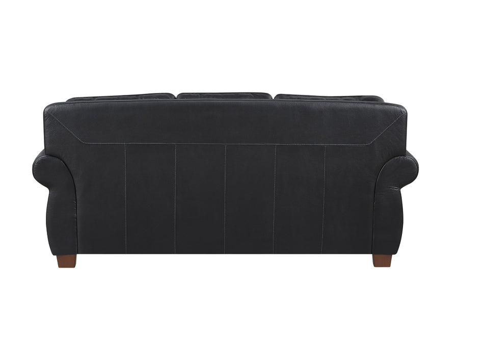Homelegance - Remington 3 Piece Living Room Set in Black - 8448BLK*3