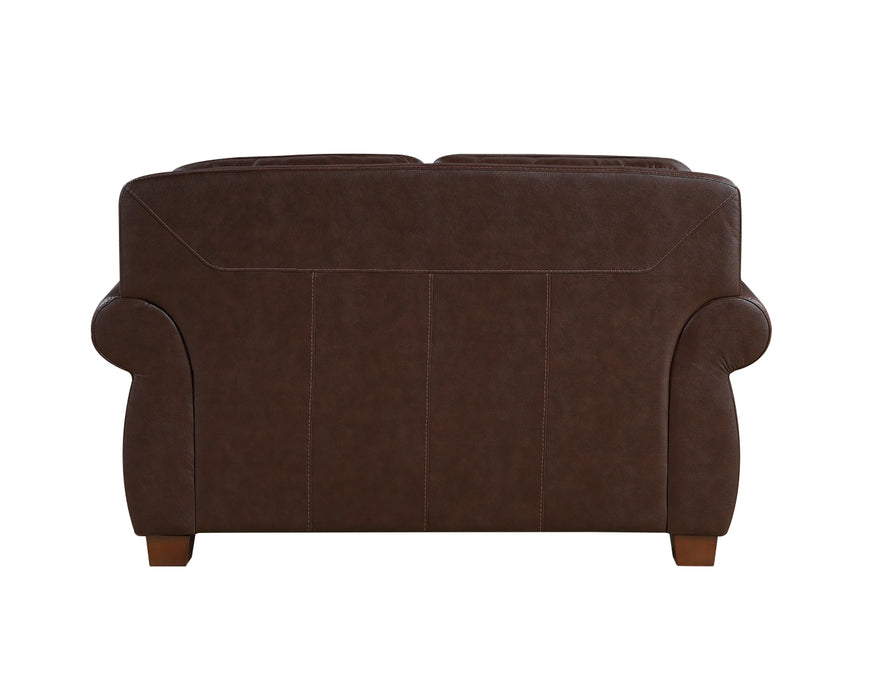 Homelegance - Remington 3 Piece Living Room Set in Brown - 8448BRW*3