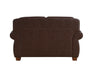 Homelegance - Remington 2 Piece Sofa Set in Brown - 8448BRW*2 - GreatFurnitureDeal