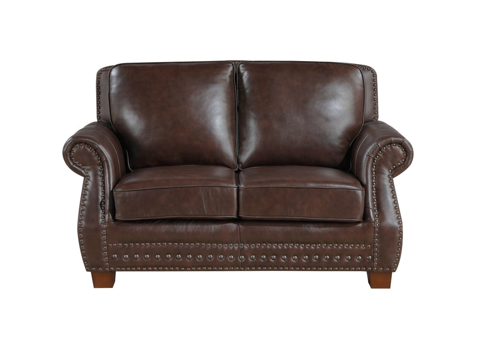 Homelegance - Remington 3 Piece Living Room Set in Brown - 8448BRW*3