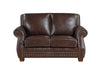 Homelegance - Remington 2 Piece Sofa Set in Brown - 8448BRW*2 - GreatFurnitureDeal