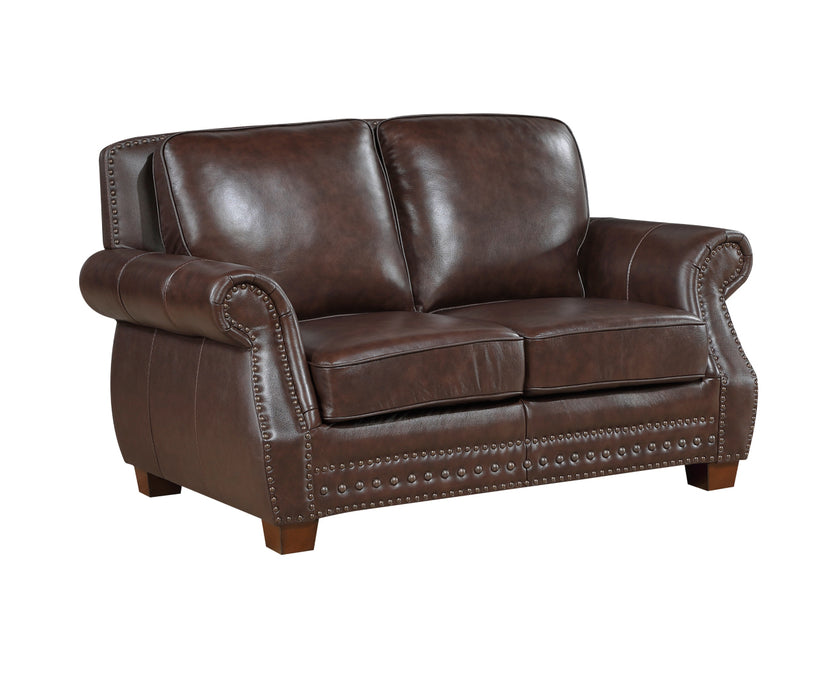 Homelegance - Remington 3 Piece Living Room Set in Brown - 8448BRW*3
