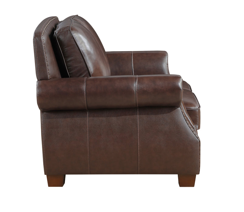 Homelegance - Remington 3 Piece Living Room Set in Brown - 8448BRW*3