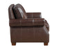 Homelegance - Remington 2 Piece Sofa Set in Brown - 8448BRW*2 - GreatFurnitureDeal