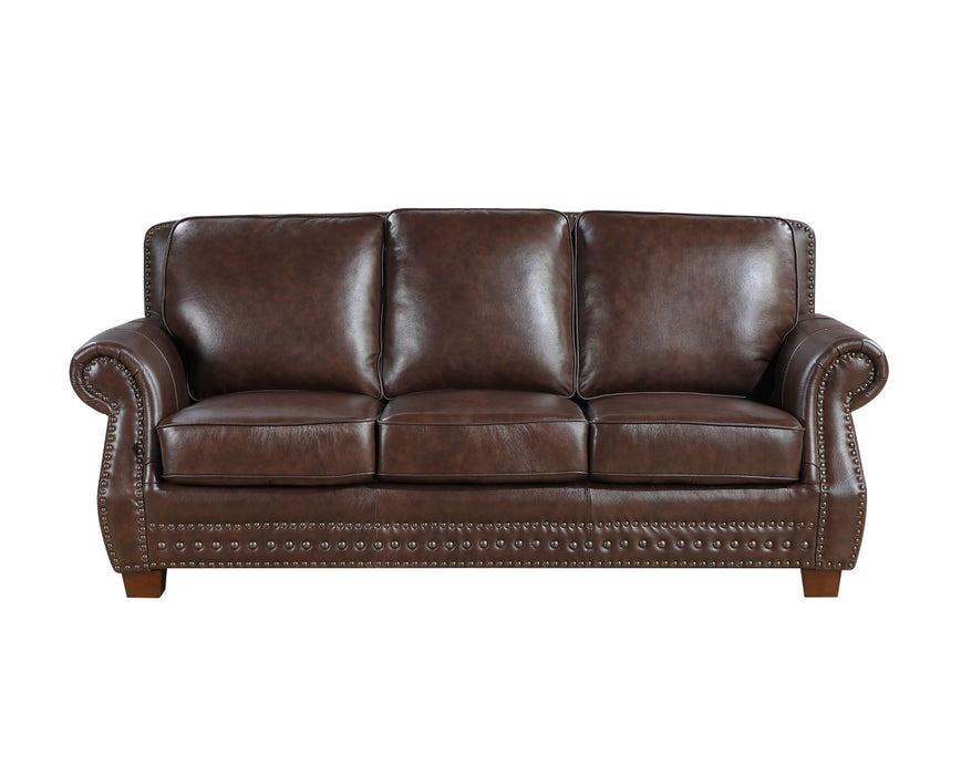 Homelegance - Remington 3 Piece Living Room Set in Brown - 8448BRW*3
