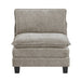 Homelegance - Warwick 2 Piece Modular Sectional with Ottoman in Dark Pewter - 8450PWT*53ACCR - GreatFurnitureDeal