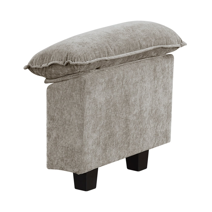 Homelegance - Dublin 5 Piece Modular Sectional in Dark Pewter - 8450PWT*54ACCR - GreatFurnitureDeal