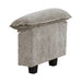 Homelegance - Warwick 2 Piece Modular Sectional with Ottoman in Dark Pewter - 8450PWT*53ACCR - GreatFurnitureDeal