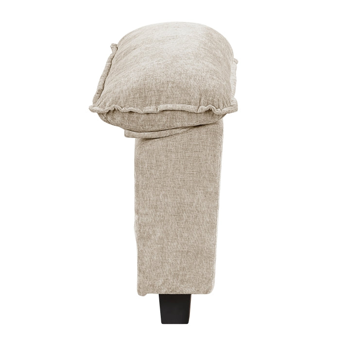 Homelegance - Dublin 5 Piece Modular Sectional with Ottoman in Taupe - 8450TPE*53ACCR - GreatFurnitureDeal