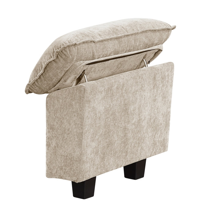 Homelegance - Dublin 6 Piece Modular Sectional in Taupe - 8450TPE*65ACCR - GreatFurnitureDeal