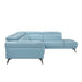 Homelegance - Giselle 2 Piece Sectional with Right Side Chaise in Blue - 8456BUE*22LRC - GreatFurnitureDeal