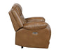 Homelegance - Huron 2 Piece Power Reclining Sofa Set with LED & Charging Ports in Brown - 8457BRW*2PW - GreatFurnitureDeal