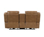 Homelegance - Huron 3 Piece Power Reclining Living Room Set with LED & Charging Ports in Brown - 8457BRW*3PW - GreatFurnitureDeal